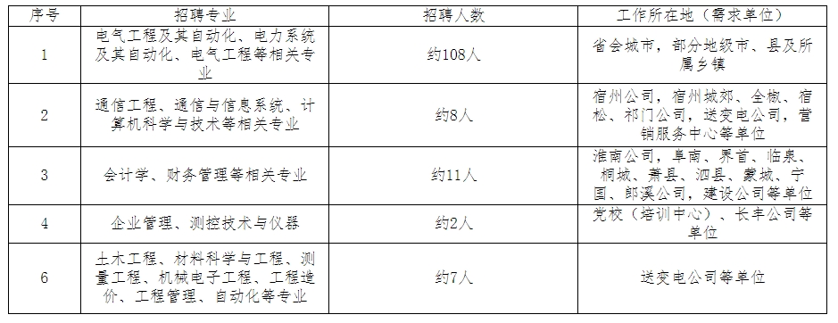 2025年國(guó)網(wǎng)安徽省電力高校畢業(yè)生招聘公告(第二批)